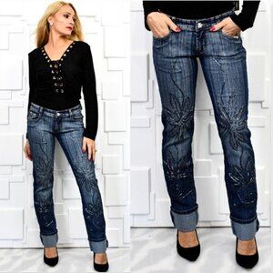 Beaded detailed Jeans